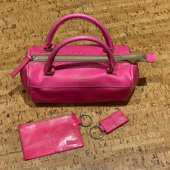 Matt & Nat Small Hot Pink Hand Purse - Picture 2 of 3